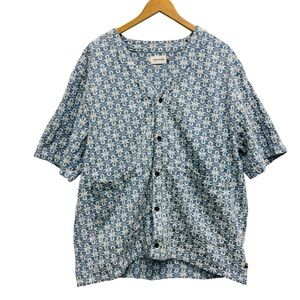 Honor The Gift Infinity Short Sleeve Woven Button Up Shirt